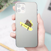 Sticker Naughty Squirrel #601 Brett Skateboard (Téléphone)
