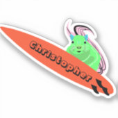 Sticker Naughty Squirrel #652 Surf (Recto)