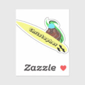Sticker Naughty Squirrel #693 Surf (Feuille)