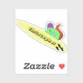 Sticker Naughty Squirrel #697 Surf (Feuille)