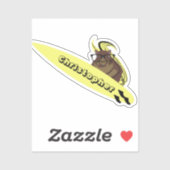 Sticker Naughty Squirrel #768 Surf (Feuille)