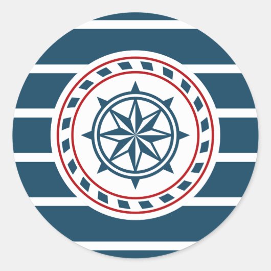 Sticker Nautical design (Devant)