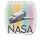 Sticker Navette spatiale de la NASA (Devant)