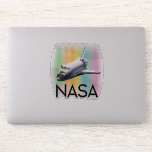 Sticker Navette spatiale NASA (Ordinateur)