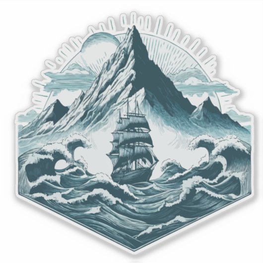 Sticker Navire (Devant)