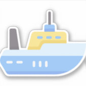 Sticker navire (Devant)