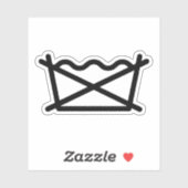 STICKER NE LAVEZ PAS ! (Feuille)