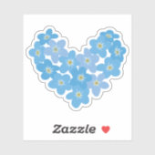 Sticker Ne m'oublie pas - Transparent (Feuille)