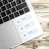 Sticker Ne pas déranger - Amusant ensemble de lecture