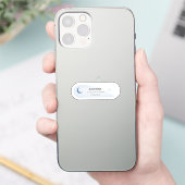 Sticker Ne pas déranger - En train de pleurer sur des pers (Téléphone)