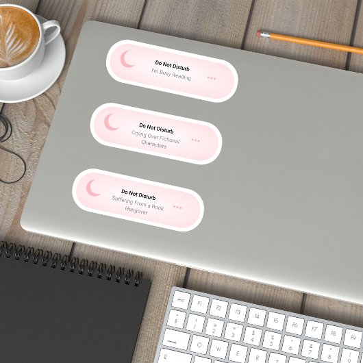 Sticker Ne pas déranger - Ensemble Lover livre