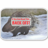 Sticker Ne pas me prendre en main (Devant)