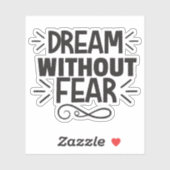 Sticker Ne perdez jamais espoir (Feuille)