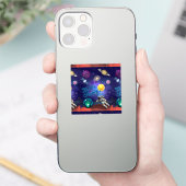 STICKER NÉ POUR ORBITER (Téléphone)
