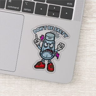 Sticker Ne sois pas salé