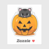 Sticker Ne soyez pas un chaton caressé découpe d'autocolla (Feuille)