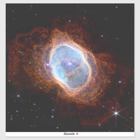 Sticker Nebula Ring Sud Espace James Webb Telescope (Feuille)