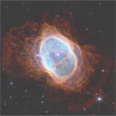 Sticker Nebula Ring Sud Espace James Webb Telescope (Devant)