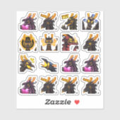 Sticker Nel Emote (16 Nombre) (Feuille)