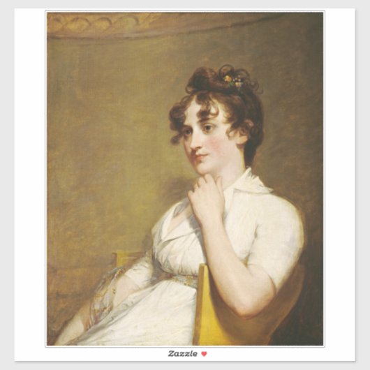 Sticker Nelly Grandgirl du président Washington (Feuille)