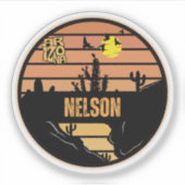 Sticker Nelson, Arizona (Devant)