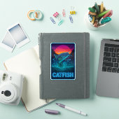 Sticker Neon Catfish (Couverture iPad)