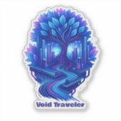 Sticker Neon Future World (Devant)