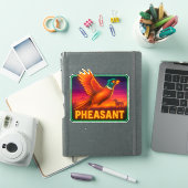 Sticker Neon Pheasant (Couverture iPad)
