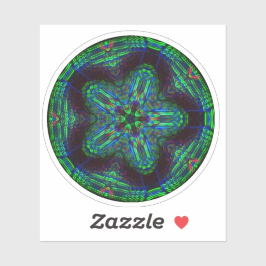 STICKER NEON STAR (Feuille)