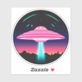 Sticker Neon UFO (Feuille)