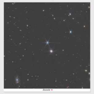 Sticker Neptune système de anneau centaines de galaxies We