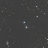 Sticker Neptune système de anneau centaines de galaxies We (Devant)