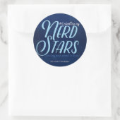 Sticker nerd Stars (Sac)