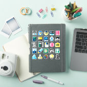 Sticker nerd STM Science Assorti Pack (Couverture iPad)