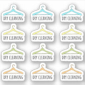 Sticker Nettoyage à sec Détacheur de vêtements Corvées Rap (Devant)