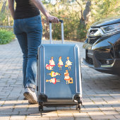 Sticker Nettoyage des femmes, des tâches ménagères et des  (Valise Insitu)