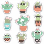 Sticker Neuf cactus Cool (Devant)