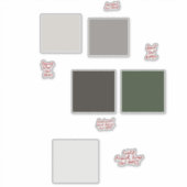 Sticker neutre et couleur de la Terre (Devant)