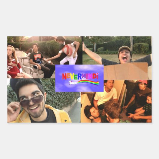Sticker Nevermindi (Devant)