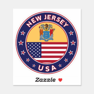 Sticker New Jersey