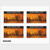 Sticker new york city Manhattan (Vel)