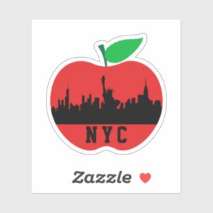 Sticker New York La Grande Pomme - État de New York