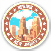 Sticker Newark (Recto)