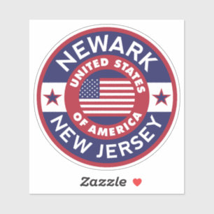 Sticker NEWARK, New Jersey