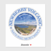 Sticker Newberry Volcanic NM (Feuille)