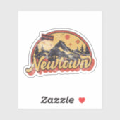 Sticker Newington, Connecticut (Feuille)