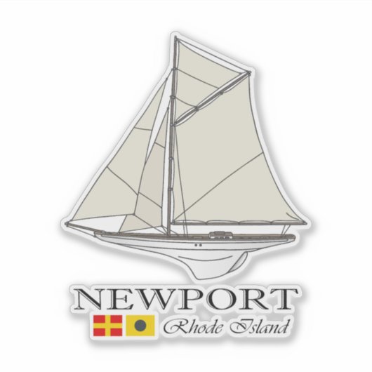 Sticker Newport RI (SB) (Devant)