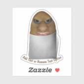 Sticker Nez de Pomme de Terre (Feuille)