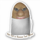 Sticker Nez de Pomme de Terre (Devant)