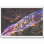 Sticker Ngc 6960, La Nébuleuse De La Sorcière. (Devant)